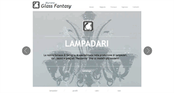 Desktop Screenshot of glassfantasy.it
